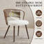 Ensemble de table et de chaises ovales avec plateau en MDF de 160 cm et de 4 à 6 chaises en osier-2096184219-2096184222-2096184208