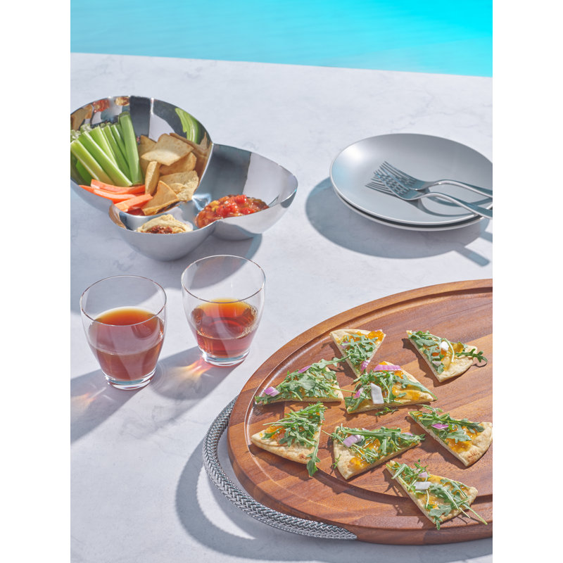 Nambe Pop Dinner Plate, Slate