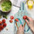 Ambesonne Science Tempered Glass Cutting Board Biochemistry Fun Multicolor