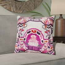 Sankara Silk 18 Inch Square Throw Pillows in 19 Colors