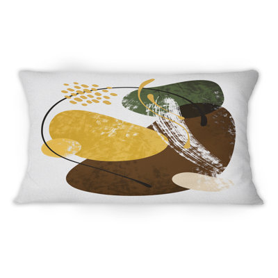 Coussin Minimalistic Earth Tone - imprimé moderne