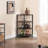 Kempst 4-Tier Corner End Table Triangular Sofa Table Corner Cabinet For Living Room-1808138528