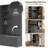 Multi-functional Hall Tree With Storage Shelves, Cabinet, And Bench – Can Be Used Separately-221473771