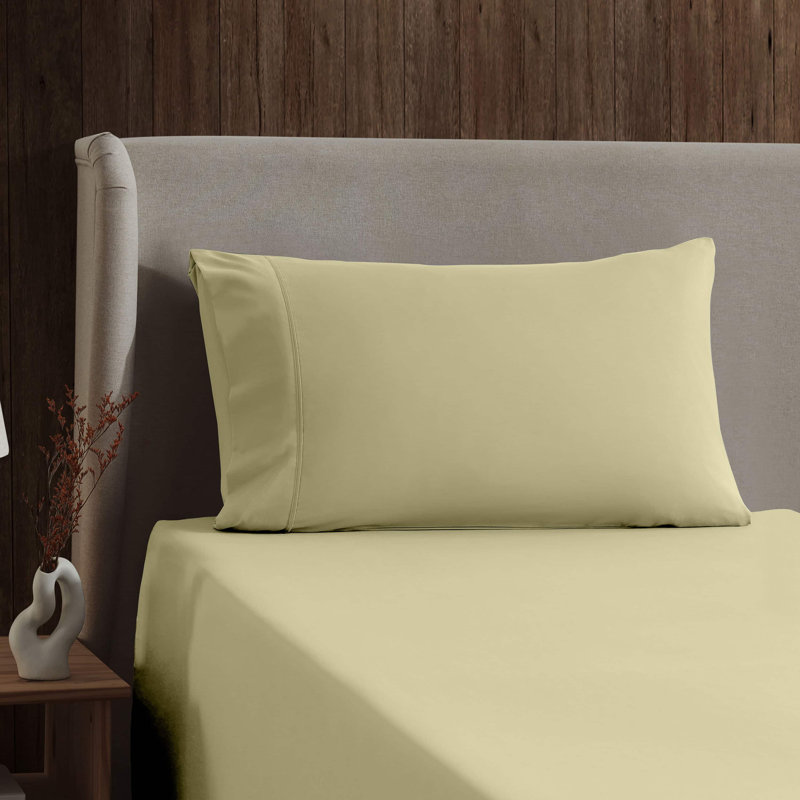 Luxury Collection Classic Smooth Thread Sheet Set, Twin XL, Ancient Ivory
