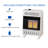 ProCom Heating Ventless Infrared Plaque Heater With Base Feet, T-Stat Control-103008532-103008534