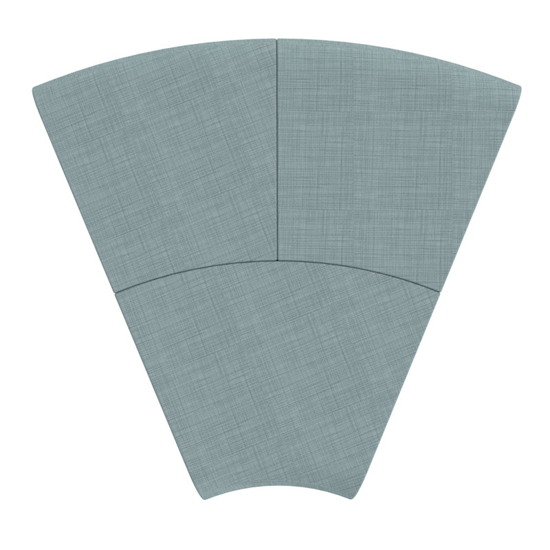 Ensemble de 3 pièces Pro Series Rustic Connect, Bleu ciel