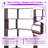 5-Tier L-Shaped Corner Bookcase: Space-Saving Storage Solution-1686622629