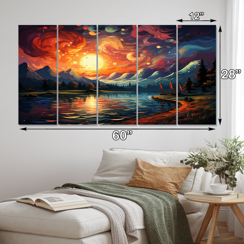 Rustic Transportation Wall Decor on Metal