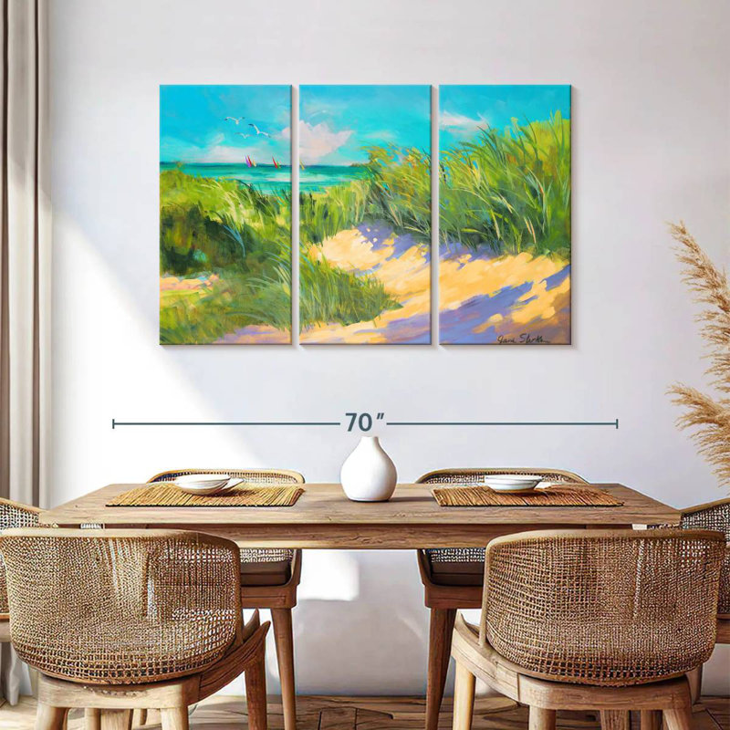 Gillard Blue Grass Breeze I, 36" H x 57" W