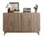 Sideboard Buffet Cabinet With Storage, 4 Door Sideboard, Multifunctional Accent Cabinet With Adjustable Layer Board