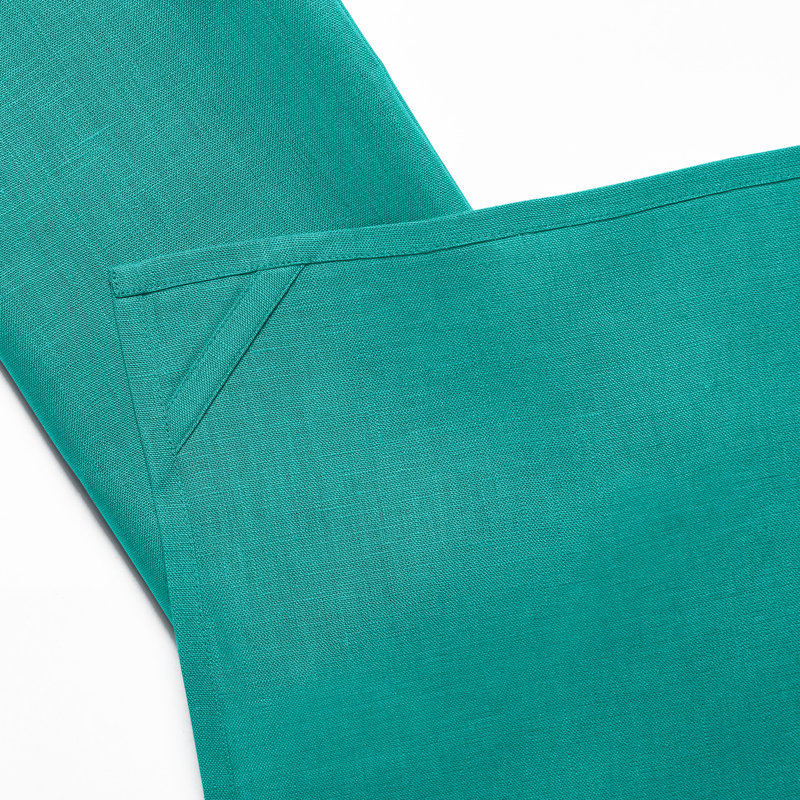 Kitchen Linen - 100% Pure Linen Kitchen Towels, Teal