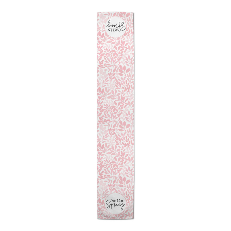 Khoury Hello Spring Table Runner, 90" x 16"