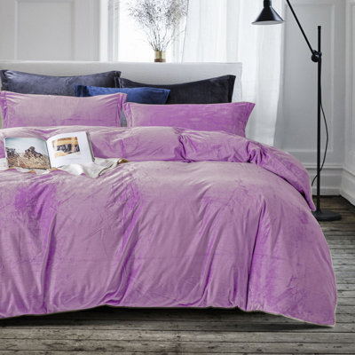 Velvet Duvet Cover Set