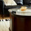 Table basse ovale de rangement American-style