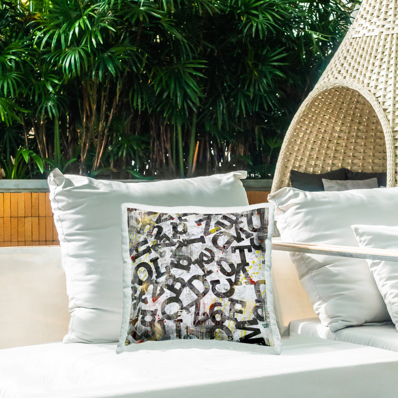 Coussin extérieur Collage