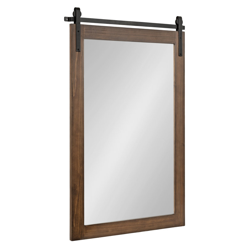 Miroir Dayanah, Noyer brun, 26,75 po x 37,5 po