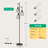 Majewski 3-Light 65.5" Tree Floor Lamp with bulbs included-280171857