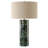 Brijesh Green Glaze Table Lamp