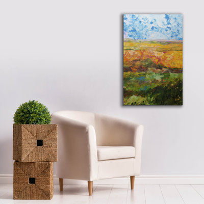  «Canyon Ridge 2» par Allan Friedlander, art mural sur toile, 26 po x 40 po