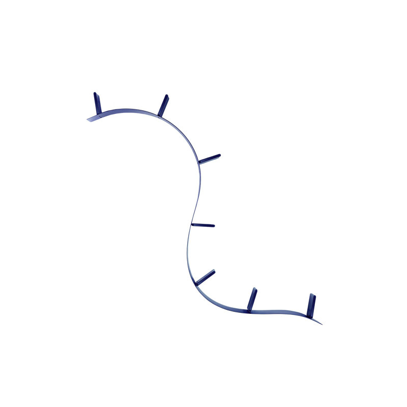 Kartell Bookworm Short Cobalt Blue Modular Shelf