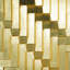 Handmade Glam Abstract Wall Decor on Solid Wood