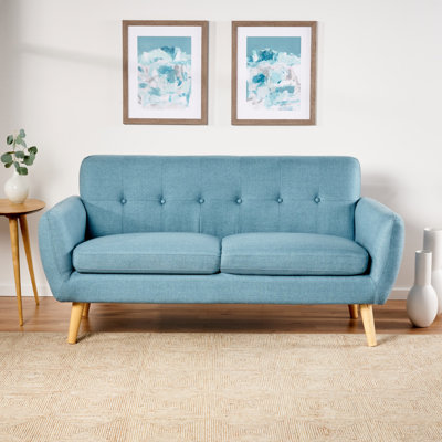 Mirsade 67.25" Flared Arm Loveseat, Loveseat, Modern Sofa, Accent Sofa