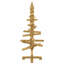  Wooden Christmas Tree with Stand Brown Solid pine wood-1230408289