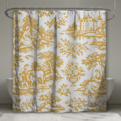 Rideaux de douche Golden Countryside Toile