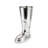 3525 Silver Boot Umbrella Stand