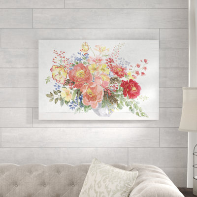 Floral Focus V par Beth Grove - Peinture sur toile