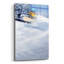 Art mural en verre épique «Mouse Snowboarding» par John Hovenstine, 16 po x 24 po-1665256511