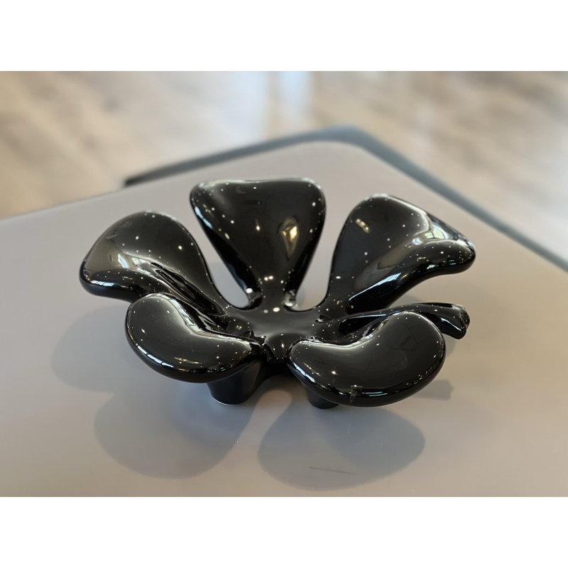Metro Lane Lucilla Ceramic Tray, Black