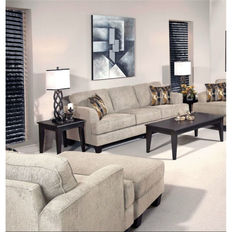 Mayzie Upholstered Ottoman, Soprano Radical