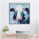 «608 Cow» par Rachel Christopoulos, reproduction d'art sur toile encadrée