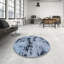 Tapis décoratif multicolore à motif abstrait-1388344254