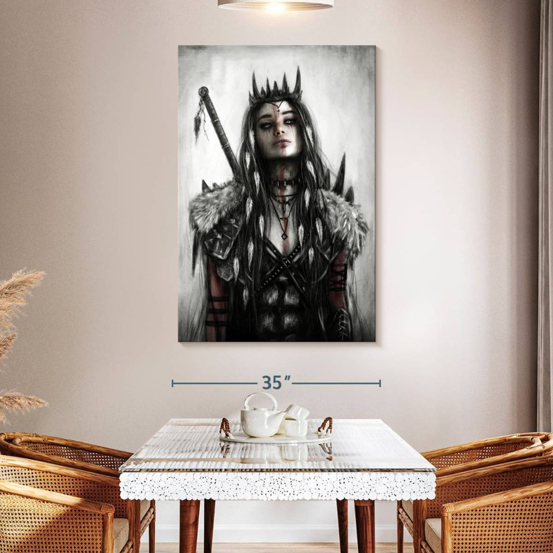 Leisha Wild, 51" H x 34" W