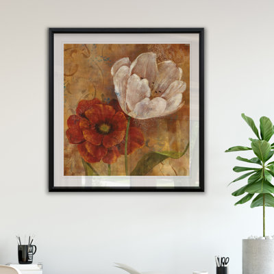 Flower Duet I - reproduction de cadre photo