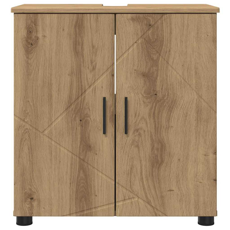 Bathroom Storage, Artisan Oak