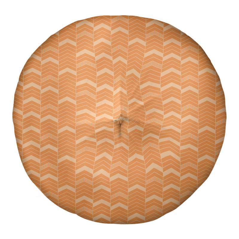 Coussin Rhonda, 30 po x 30 po, Orange