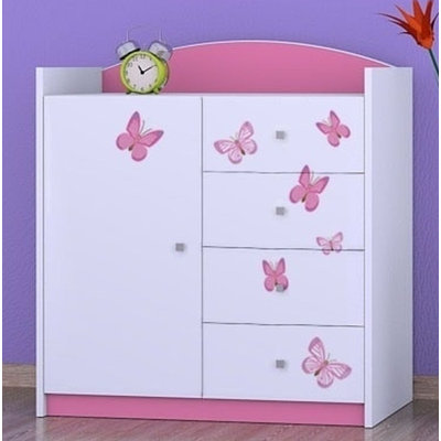 Nicoletti Kids 4 - Drawer Combo Dresser