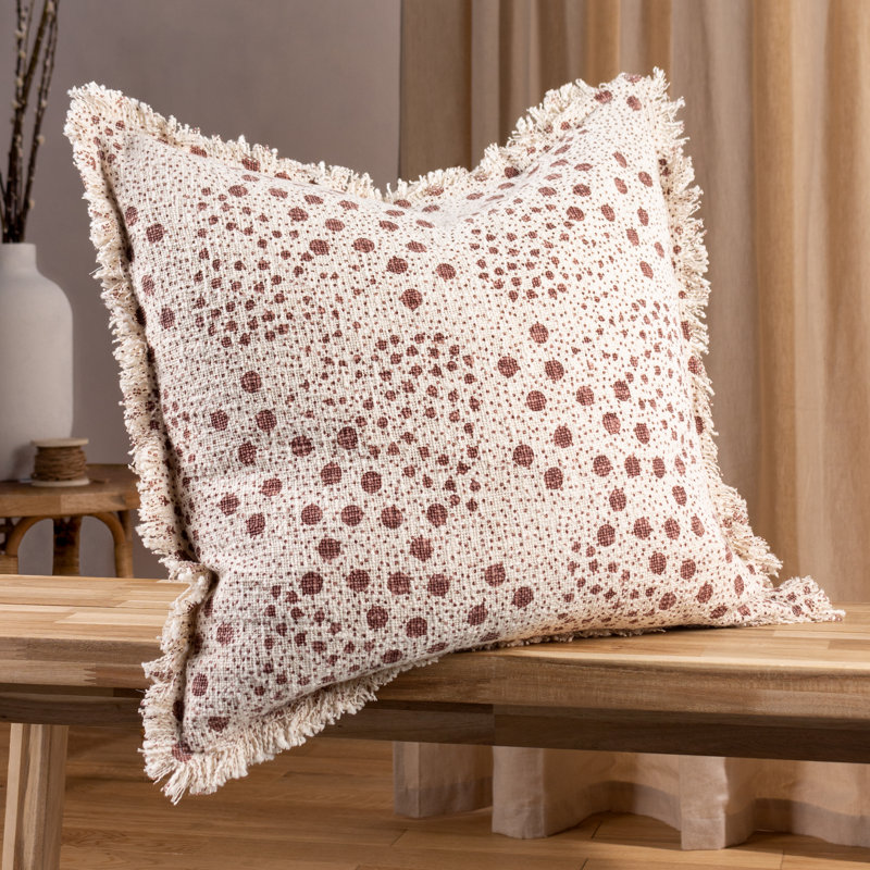 Hara Square Cushion, Lichen, Feathers