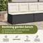 Poly Rattan Outdoor Bench-553273332-553273320