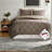 Reversible Hypoallergenic Bedding Set, Polyester Diamond Pattern For Family