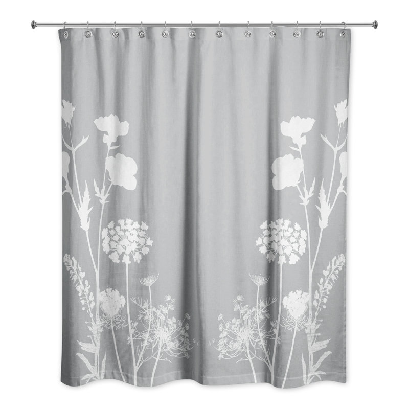 Rideau de douche Perine, gris