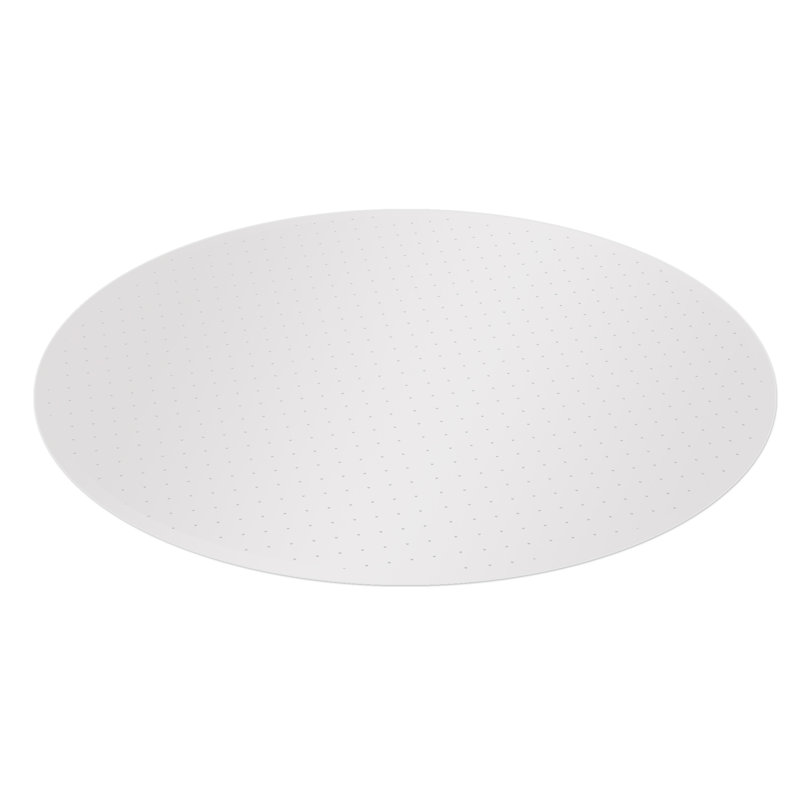 EverLife Oval Chair Mat with Bevelled Edge