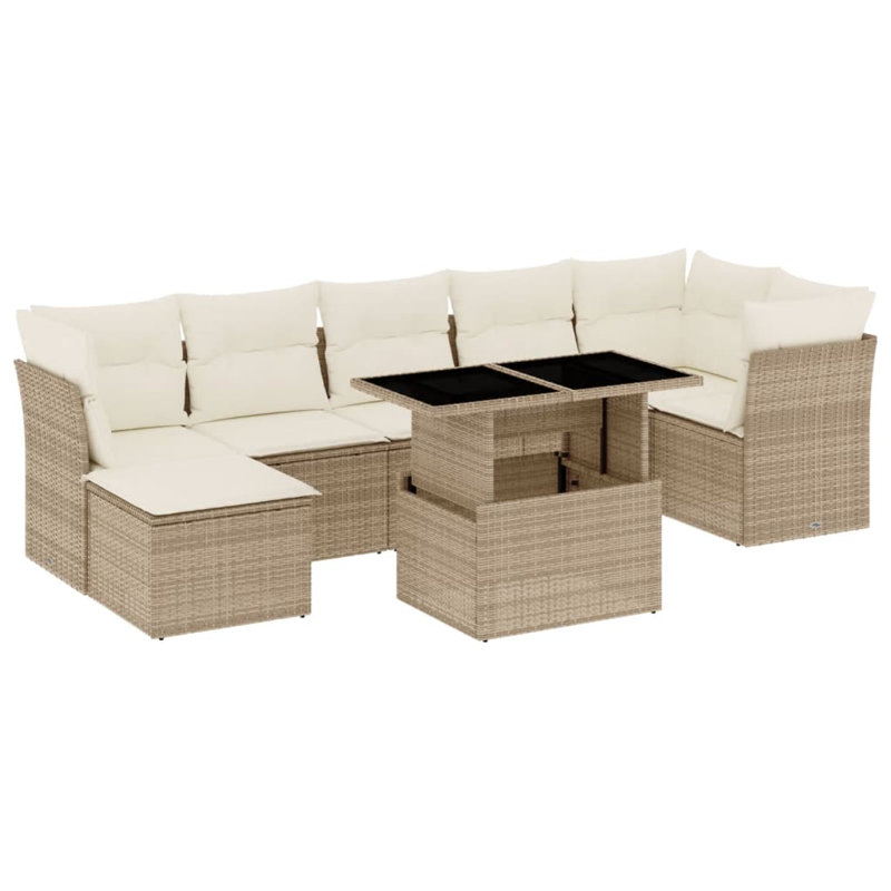 Ensemble de canapé de jardin Vidaxl