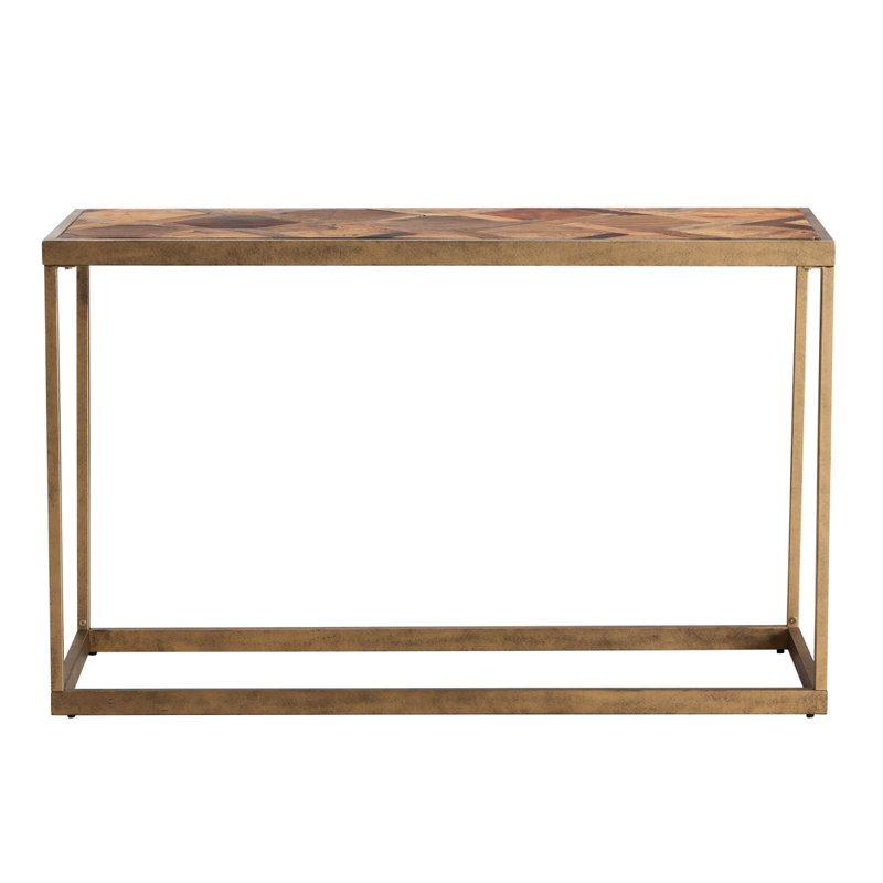 Console en bois récupéré Dorville