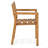 63" Bovey Reclaimed Teak Indoor Outdoor Dining Table Set With 51" Teak Bench And Two Teak Armchairs-1445531716-1445531717
