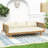 3 Seater Patio Sofa Daybed With Rattan Arms-640831823