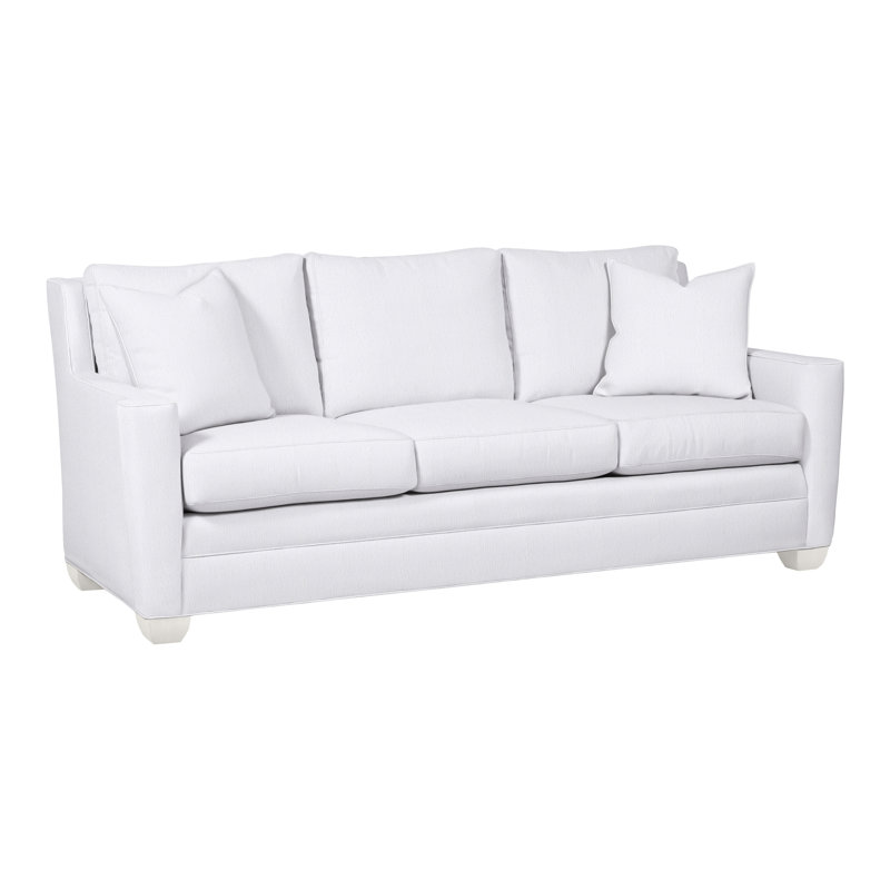 Brookford Sofa, Navada Snow 100% Polyester, No, Casa Blanca